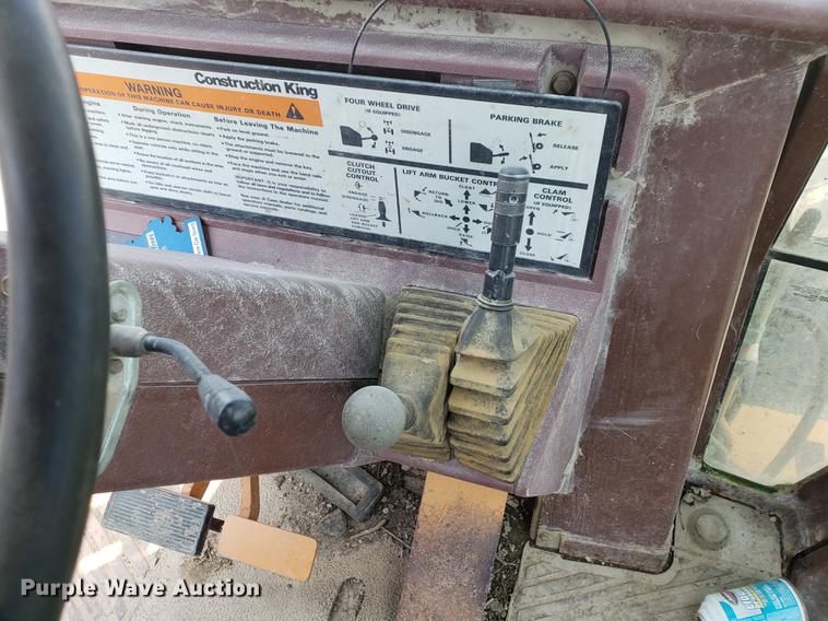 image for item BW9198 1993 Case 580 Super K backhoe