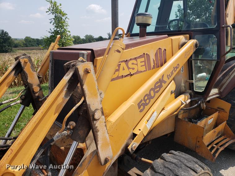 image for item BW9198 1993 Case 580 Super K backhoe