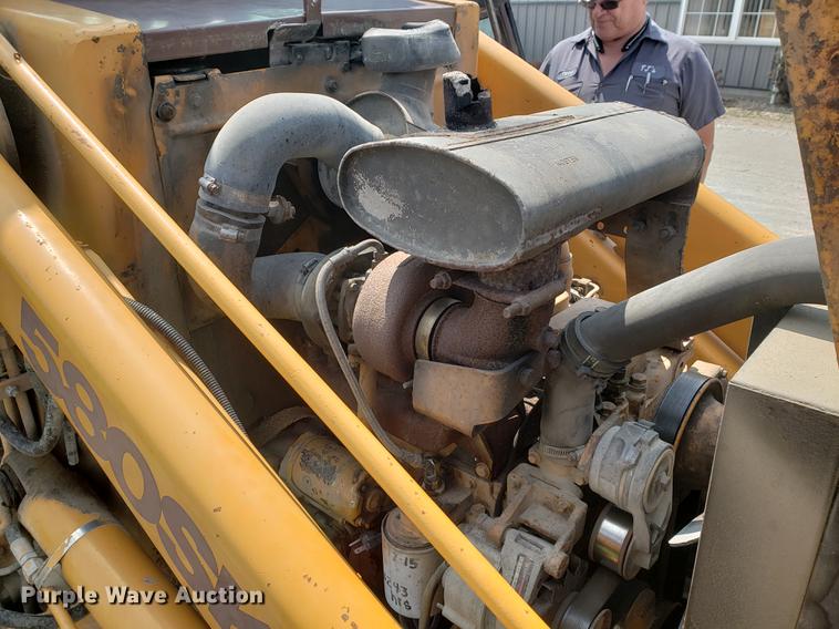 image for item BW9198 1993 Case 580 Super K backhoe