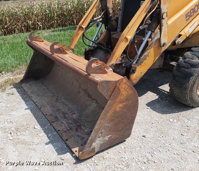 image for item BW9198 1993 Case 580 Super K backhoe