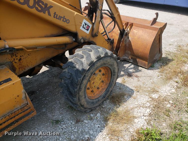 image for item BW9198 1993 Case 580 Super K backhoe