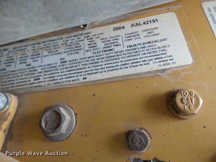 image for item DB7054 2005 Ford F750 Super Duty dump truck