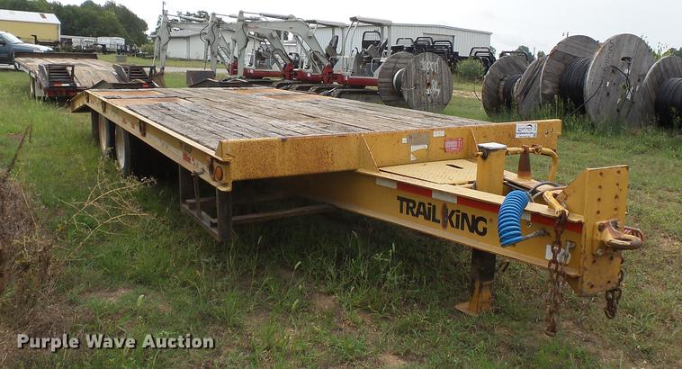 image for item DB7057 2004 Trail King TK40LP equipment trailer