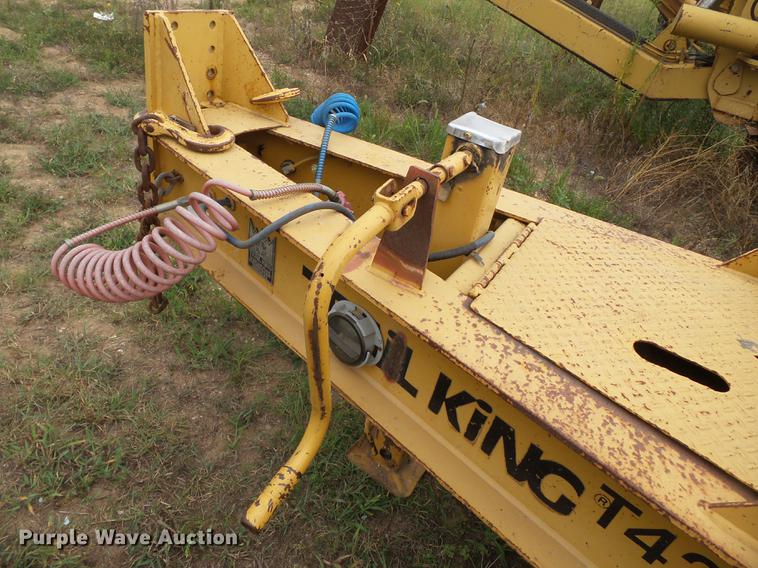 image for item DB7057 2004 Trail King TK40LP equipment trailer