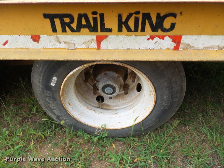 image for item DB7057 2004 Trail King TK40LP equipment trailer