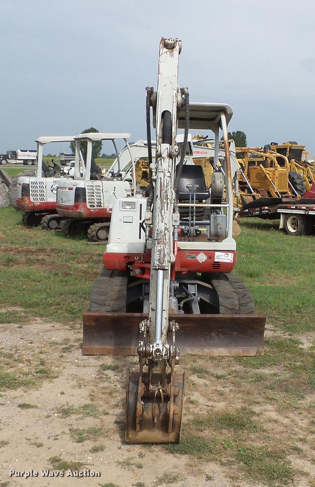 image for item DB7059 2006 Takeuchi TB135 mini excavator