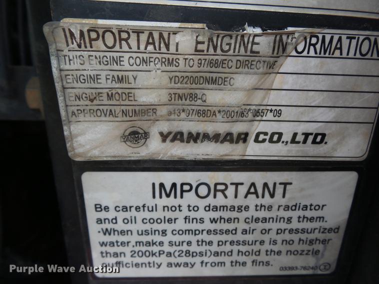 image for item DB7059 2006 Takeuchi TB135 mini excavator