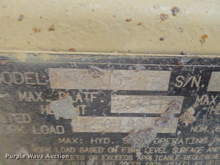 image for item DB7060 JLG 33RTS scissor lift