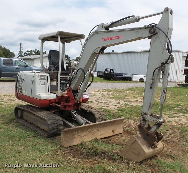 image for item DB7067 2005 Takeuchi TB135 mini excavator