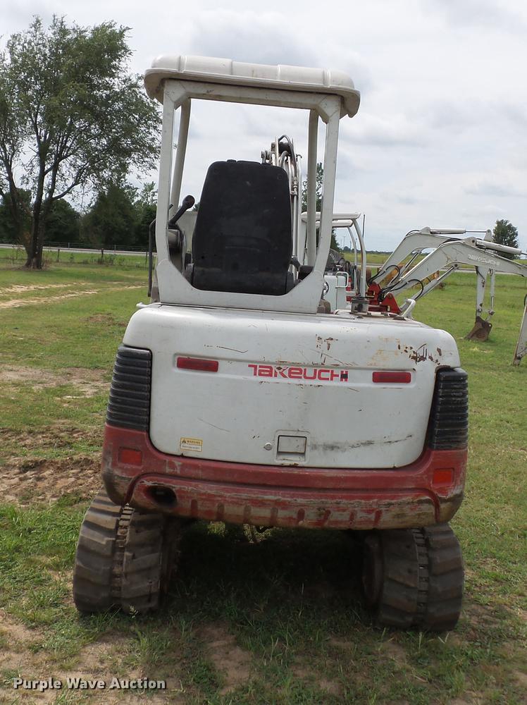 image for item DB7067 2005 Takeuchi TB135 mini excavator