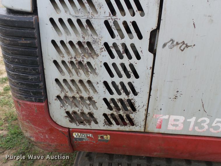image for item DB7067 2005 Takeuchi TB135 mini excavator