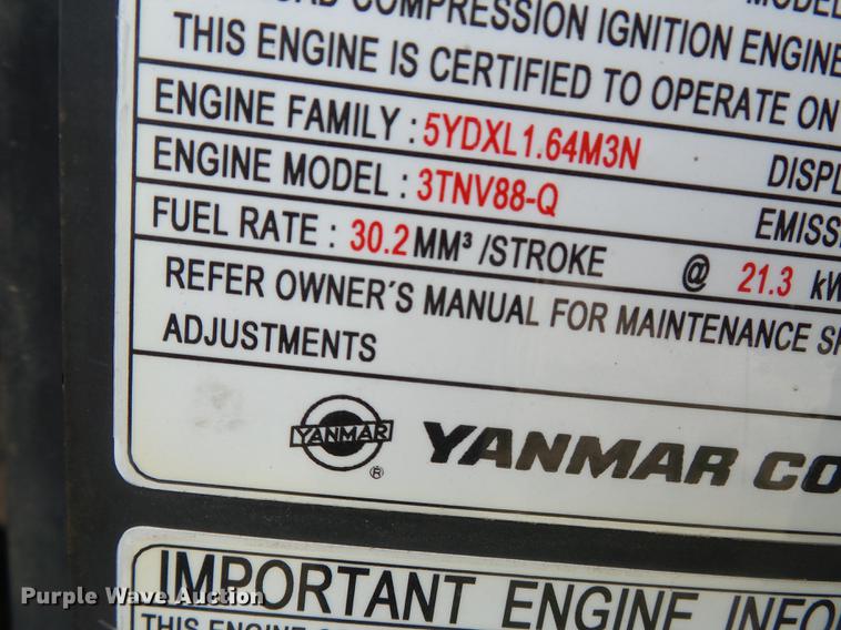 image for item DB7067 2005 Takeuchi TB135 mini excavator