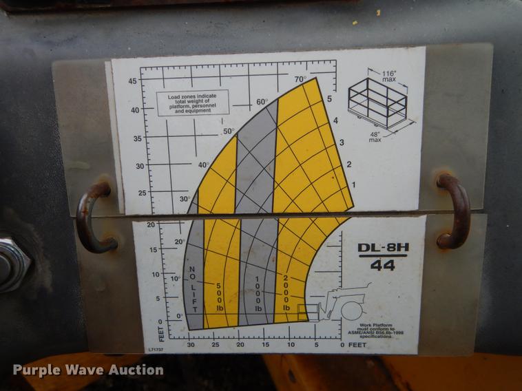 image for item DB8281 Gehl DL8H-44 telehandler
