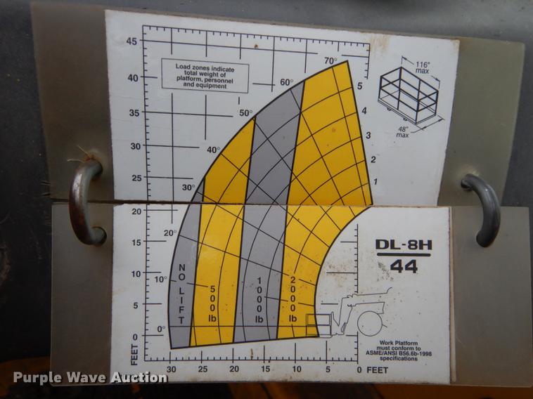 image for item DB8317 Gehl DL8H-44 telehandler