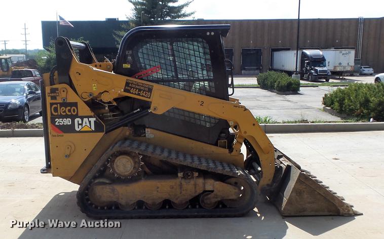image for item DC7277 2015 Caterpillar 259D skid steer