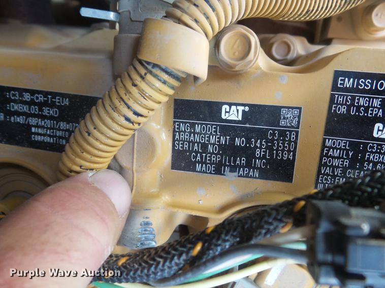 image for item DC7277 2015 Caterpillar 259D skid steer