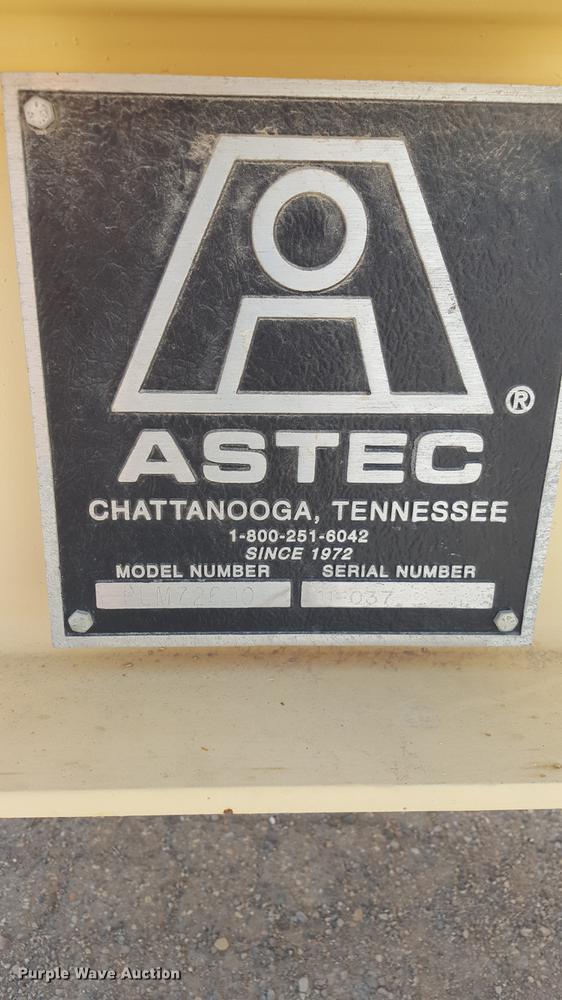 image for item DD1140 Astec PLM72600 twin shaft pug mill