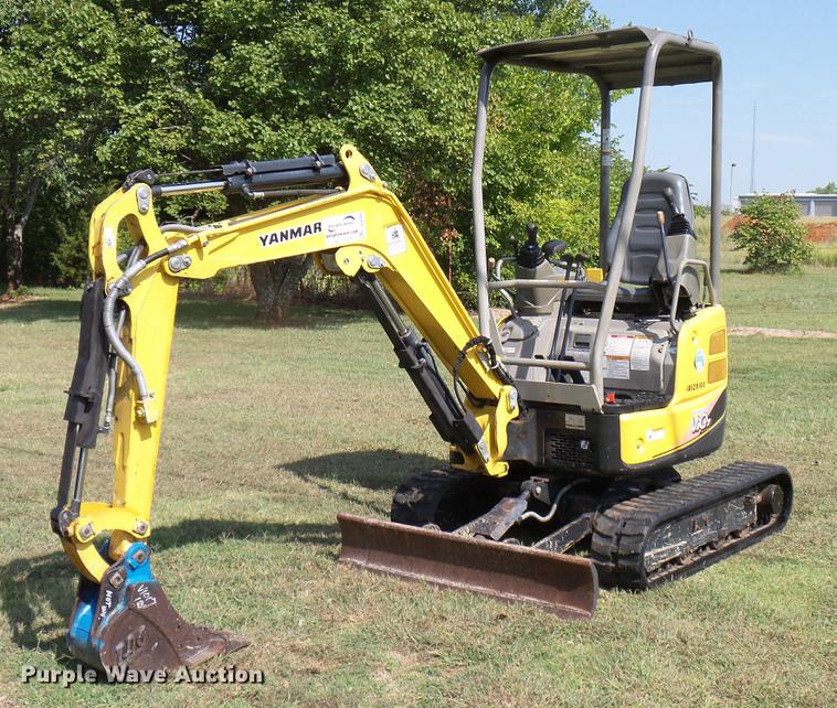 image for item DD8366 2013 Yanmar VI017 mini excavator