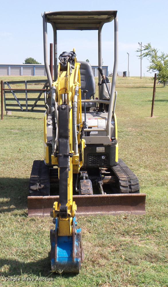 image for item DD8366 2013 Yanmar VI017 mini excavator