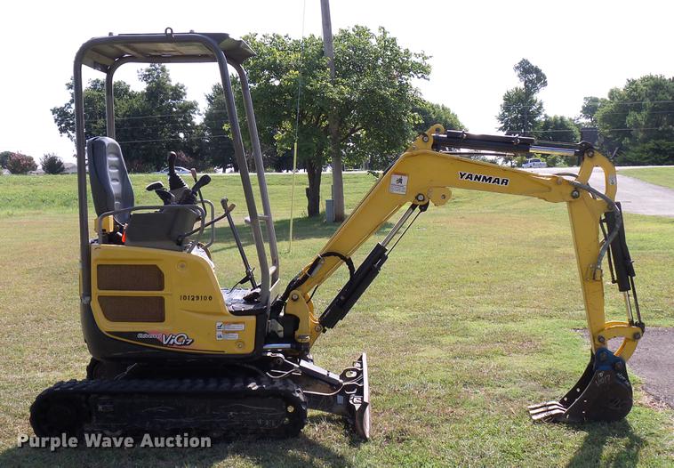 image for item DD8366 2013 Yanmar VI017 mini excavator