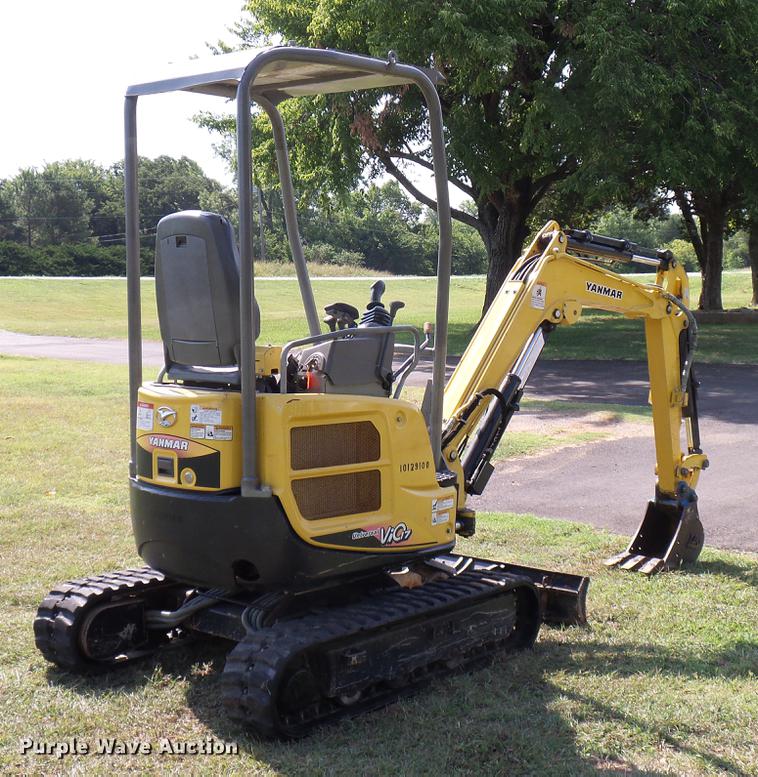 image for item DD8366 2013 Yanmar VI017 mini excavator