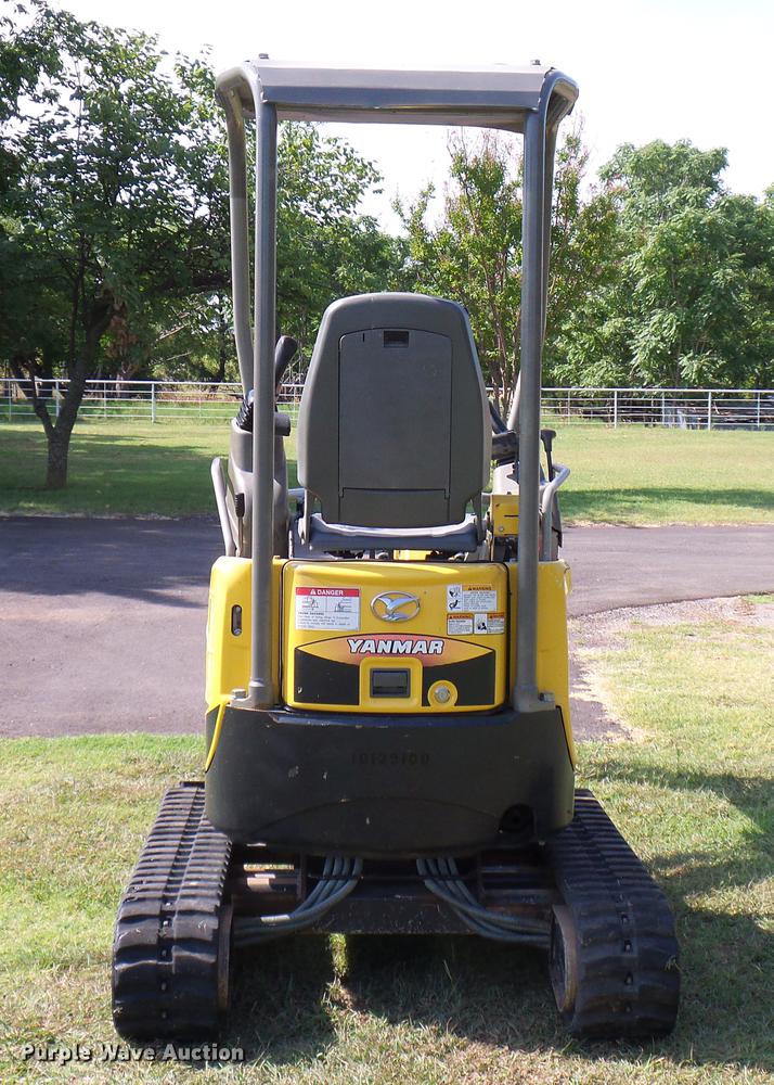image for item DD8366 2013 Yanmar VI017 mini excavator