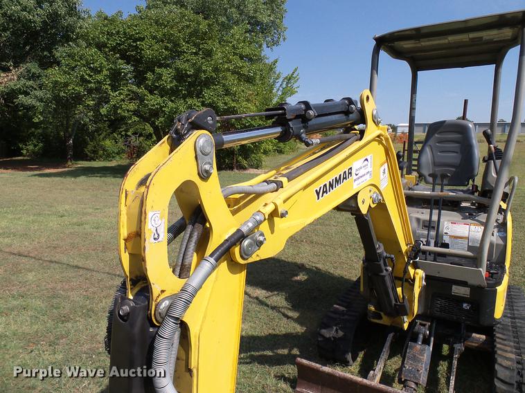 image for item DD8366 2013 Yanmar VI017 mini excavator