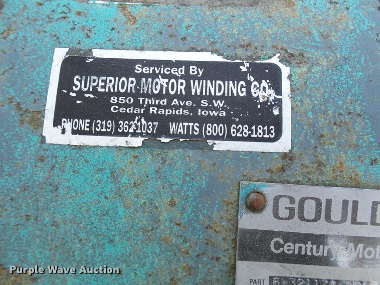 image for item DE5110 Peabody Barnes 200CUE-12 water pump