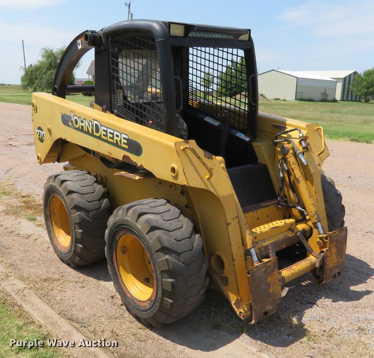 image for item DE6373 John Deere 270 skid steer