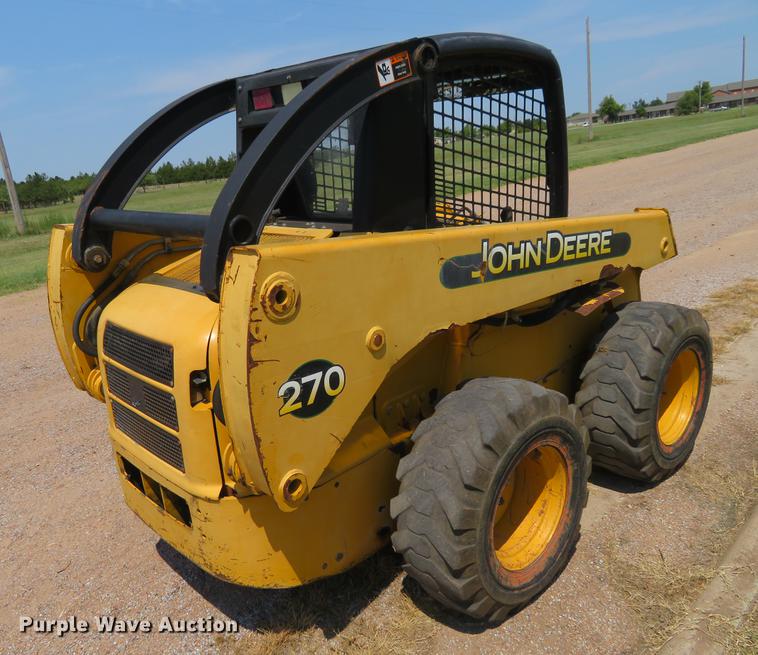 image for item DE6373 John Deere 270 skid steer
