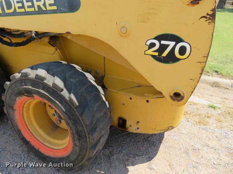 image for item DE6373 John Deere 270 skid steer