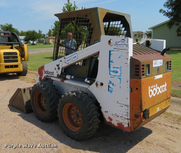 image for item DE6374 1995 Bobcat 753 skid steer