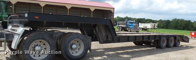 image for item DF3277 1977 Tram low boy equipment trailer