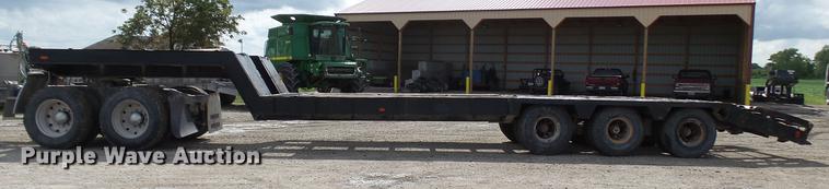 image for item DF3277 1977 Tram low boy equipment trailer