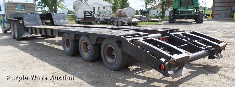 image for item DF3277 1977 Tram low boy equipment trailer