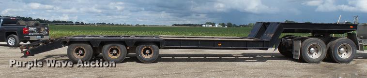 image for item DF3277 1977 Tram low boy equipment trailer