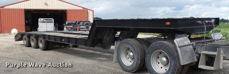 image for item DF3277 1977 Tram low boy equipment trailer