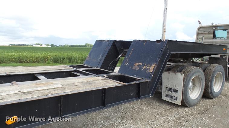 image for item DF3277 1977 Tram low boy equipment trailer