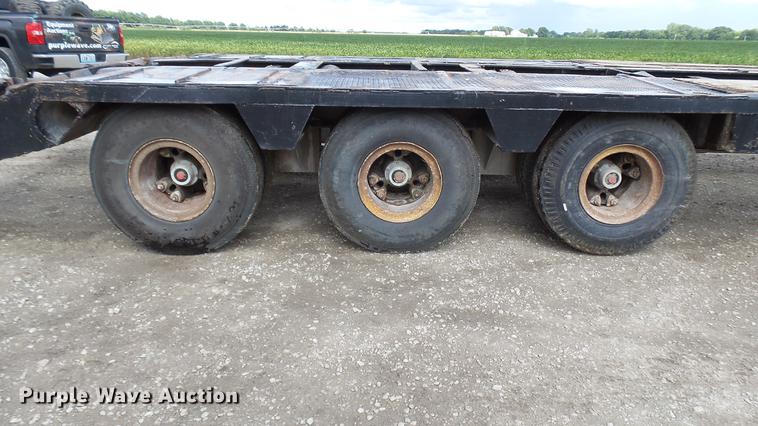 image for item DF3277 1977 Tram low boy equipment trailer
