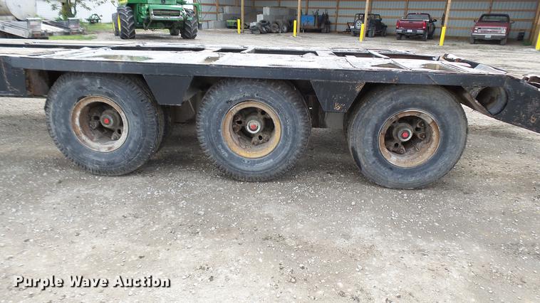 image for item DF3277 1977 Tram low boy equipment trailer