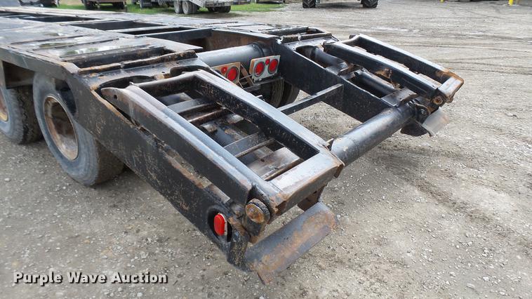 image for item DF3277 1977 Tram low boy equipment trailer