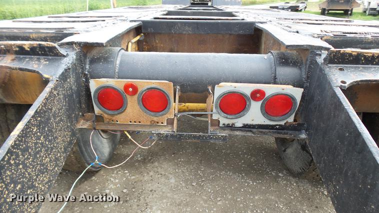 image for item DF3277 1977 Tram low boy equipment trailer