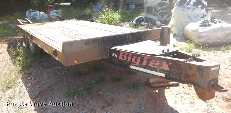 image for item EK9575 1999 Big Tex equipment trailer