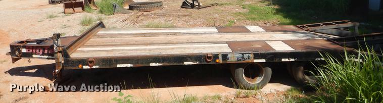 image for item EK9575 1999 Big Tex equipment trailer