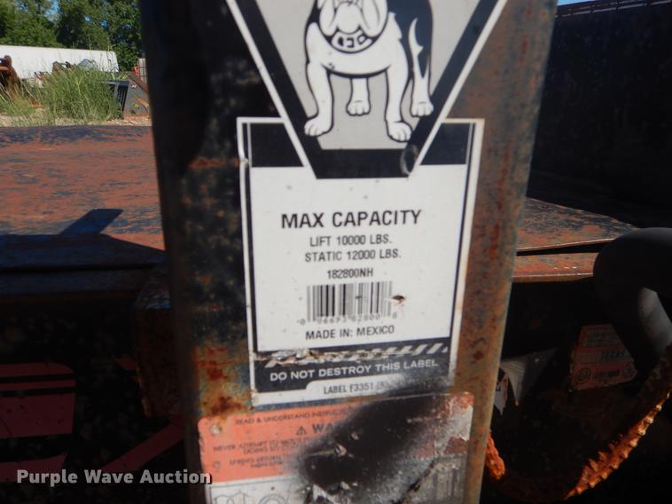 image for item EK9575 1999 Big Tex equipment trailer