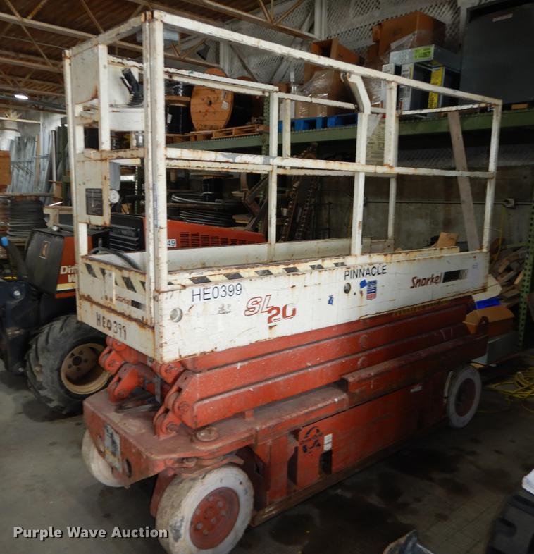 image for item EM9603 Snorkel SL 20 scissor lift