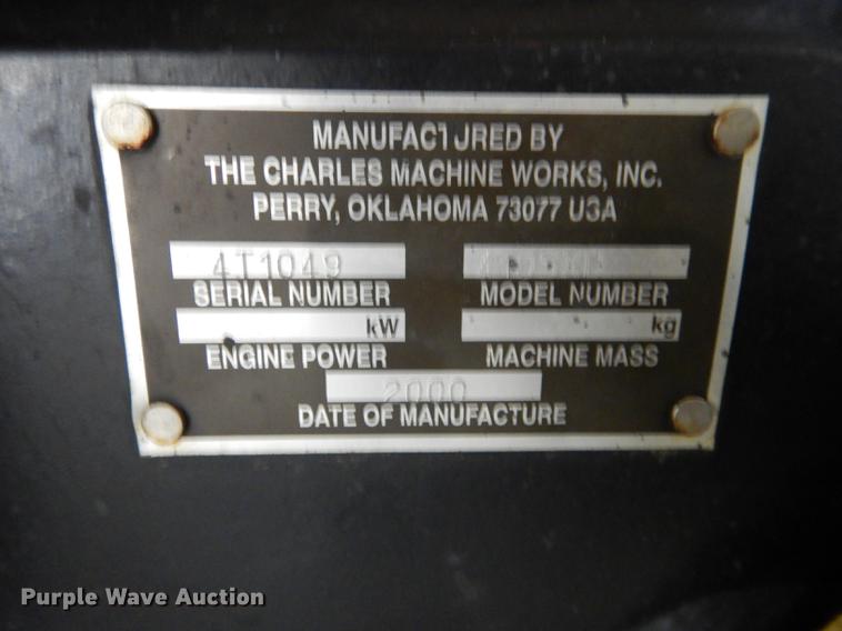 image for item EM9604 2000 Ditch Witch 410SX cable plow