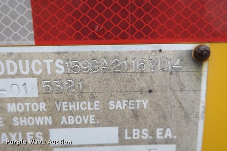 image for item EO9330 2001 Truco TCR-14-E reel trailer