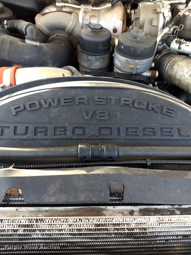 image for item ER9048 2008 Ford F550 Super Duty Crew Cab flatbed truck