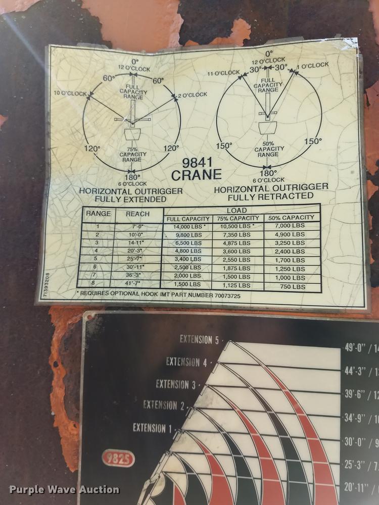 image for item ER9049 1994 Freightliner FLD120 crane truck